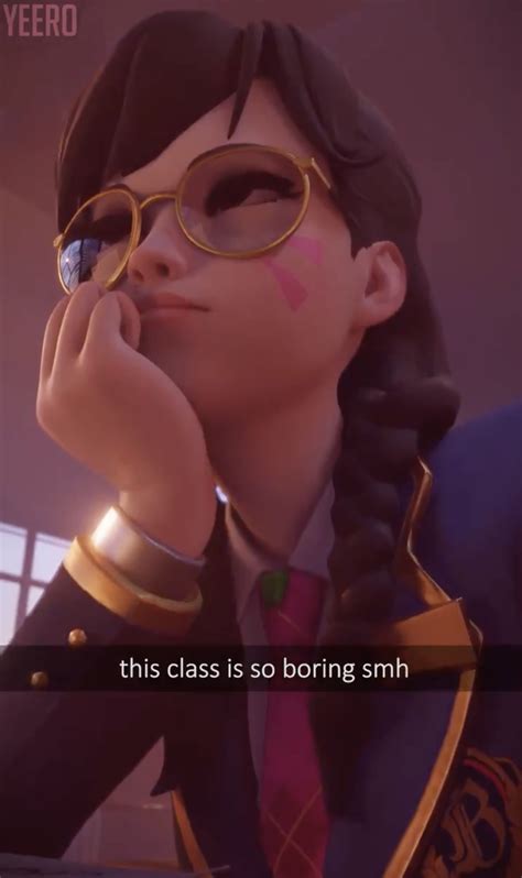 This could include. . Dva this class is so boring